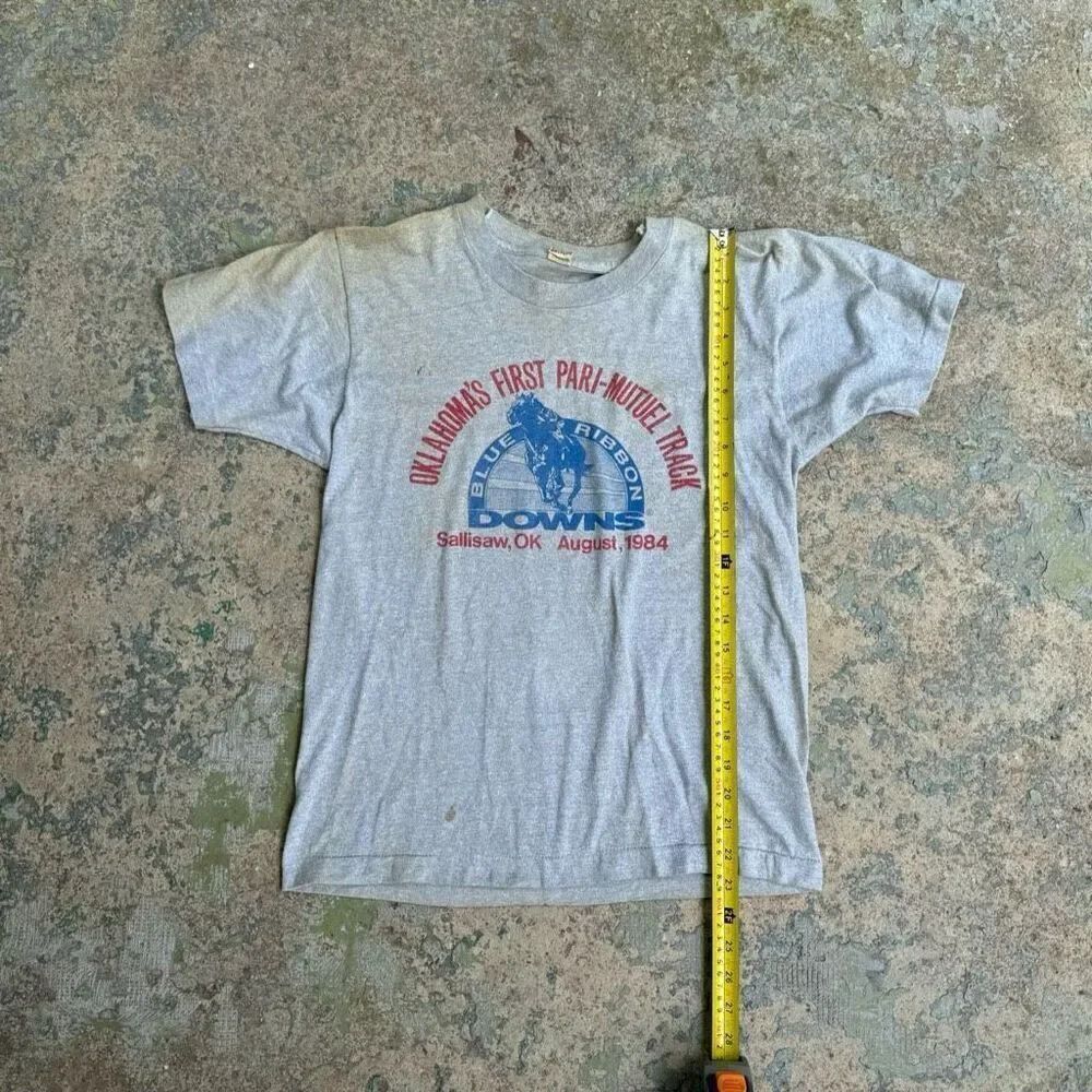 80’s Oklahoma Pari-Mutel Track Single Stitch Vintage Shirt